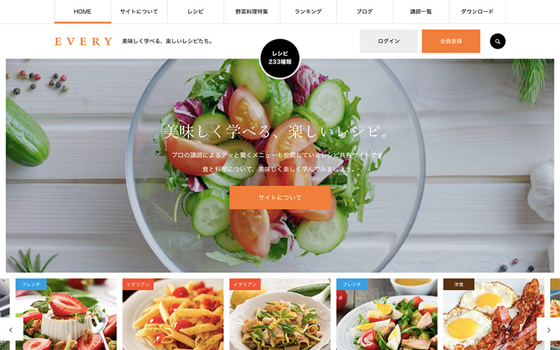 WordPress Theme EVERY